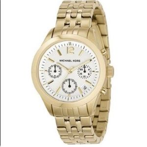 Michael Kors MK5192 Ladies Gold Chronograph Watch